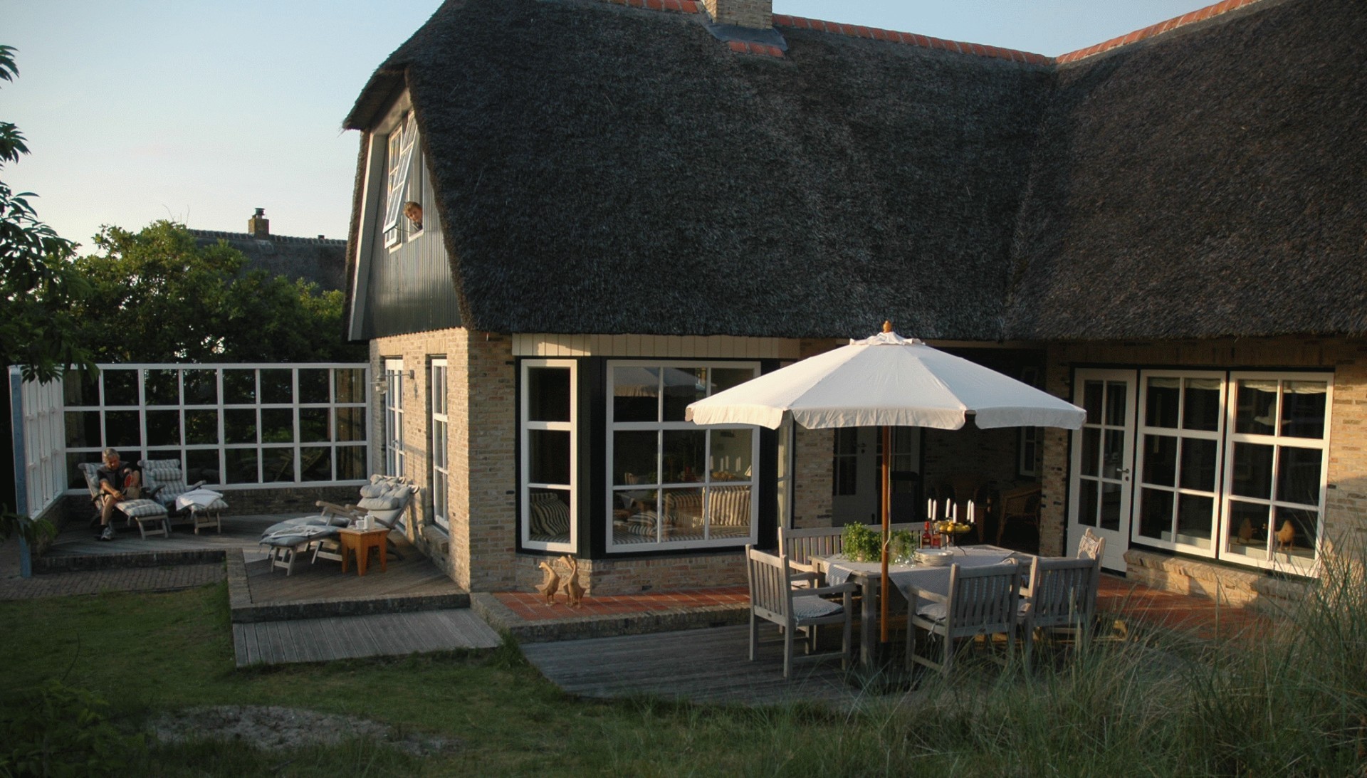 Haus mit Terrasse